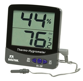 deltatrak大屏幕溫濕度計